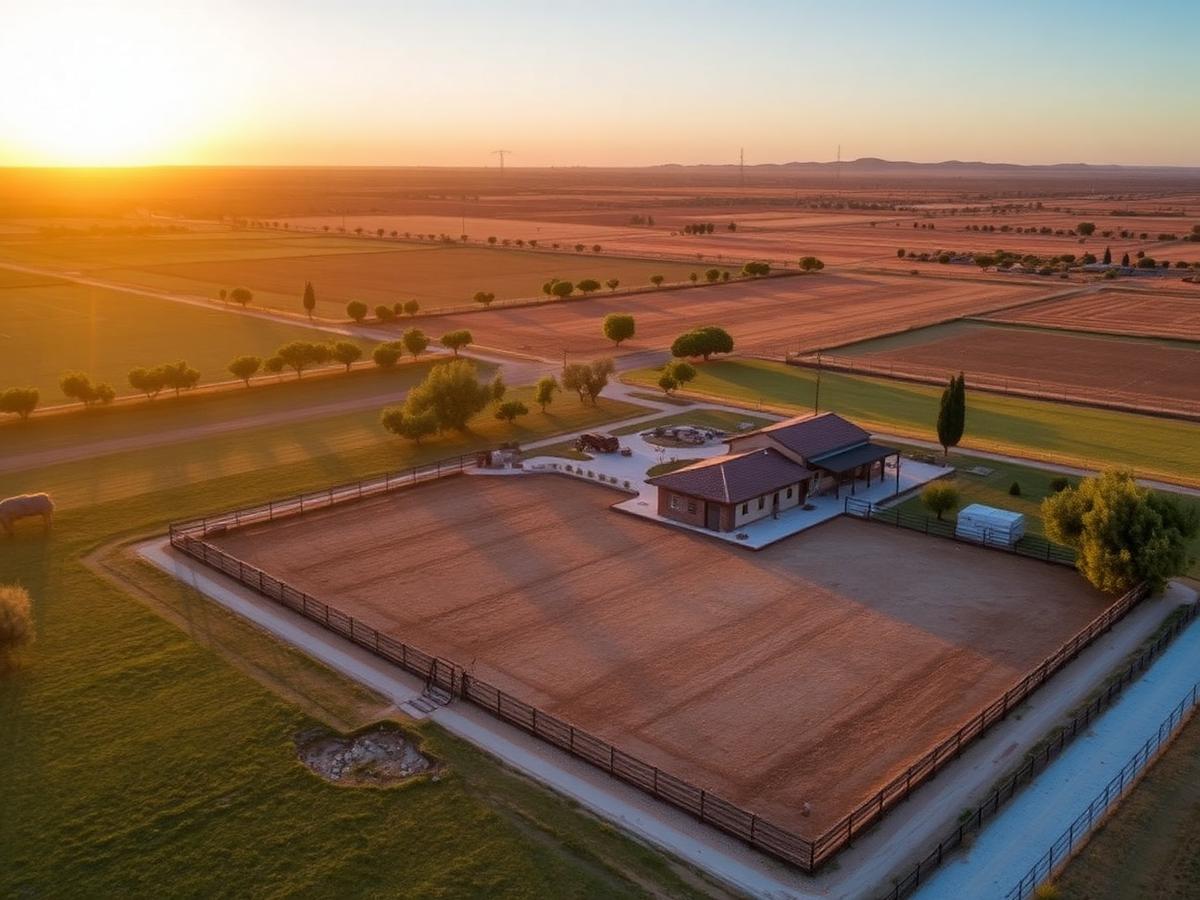12-dunam equestrian farm with stables & arena — Galilee